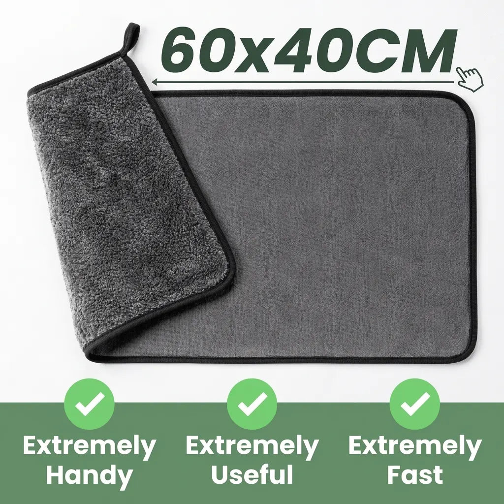 OzzieCloth  (60x40cm) – Streak-Free Cleaning With Just Water